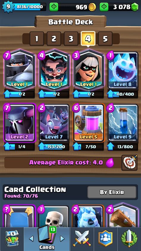 Mega knight deck - Touchdown Mega Deck Tournament Triple Elixir Battle Triple Threat Wall Breaker Party Welcome to Ghoulsville Wild Fisherman Battle WithZack’s Sparky Shocker Normal Battle 2v2 Balloon Festival 2v2 Avg Elixir. 4-Card Cycle. ... CURRENT BEST MEGA KNIGHT DECK IN CLASH ROYALE!
